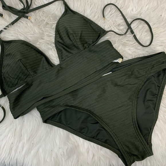 Michael Kors Other - Micheal Kors green 2 piece bikini